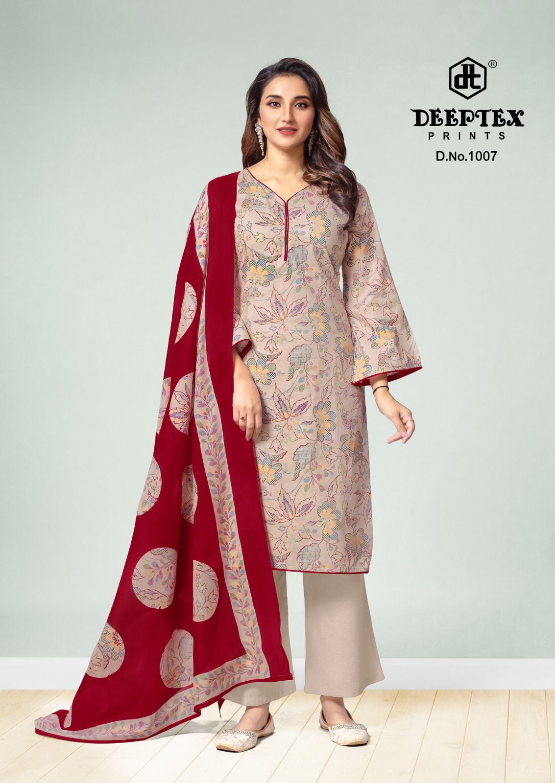 ₹ 599! Deeptex Lawn Cotton Dress Materials