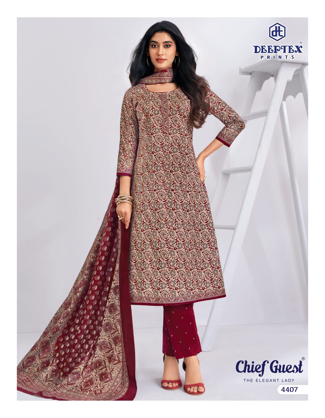 ₹ 625! Deeptex Cambric Cotton Dress Materials