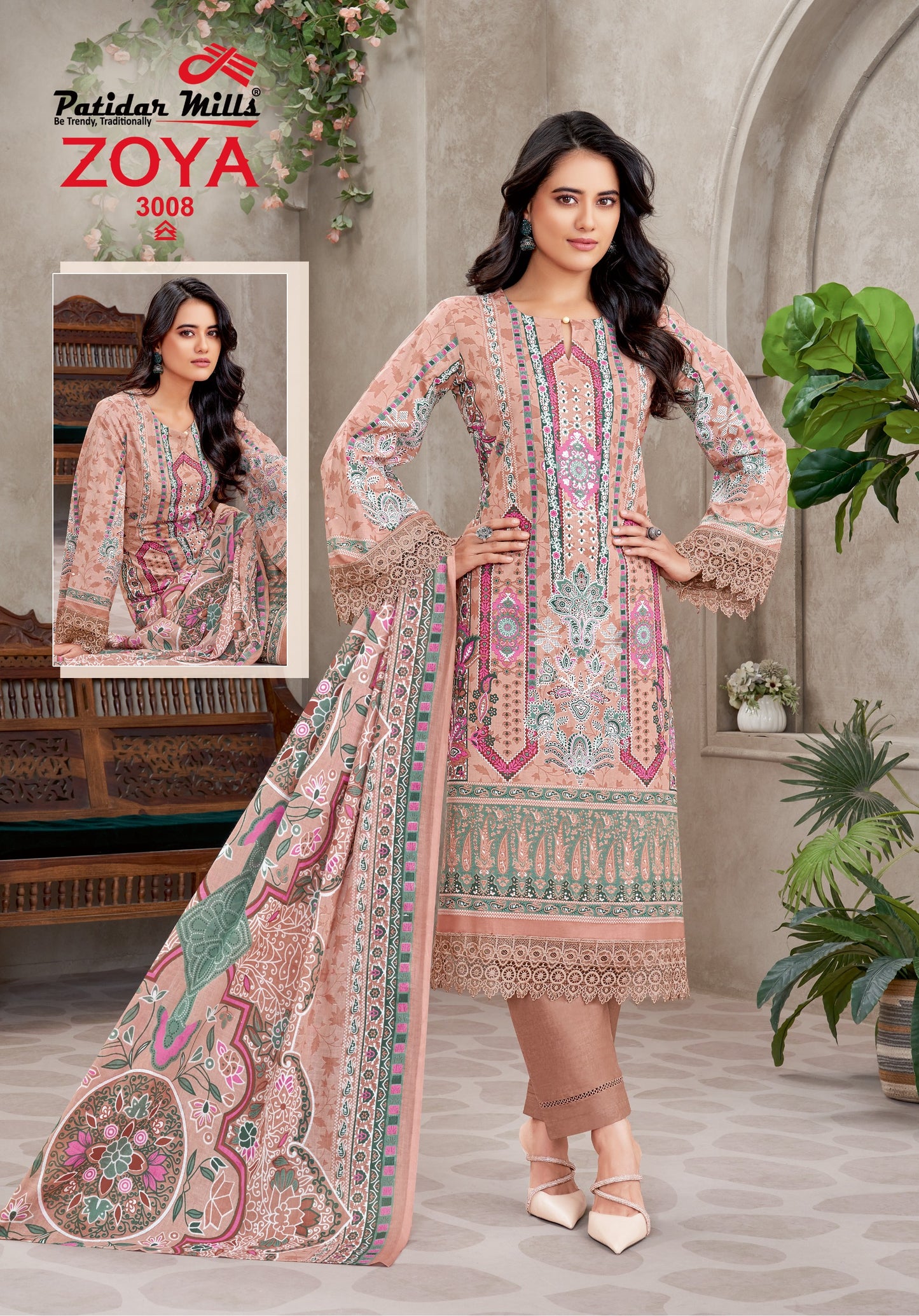 ₹549! Jiafashion Soft Cotton Karachi Materials