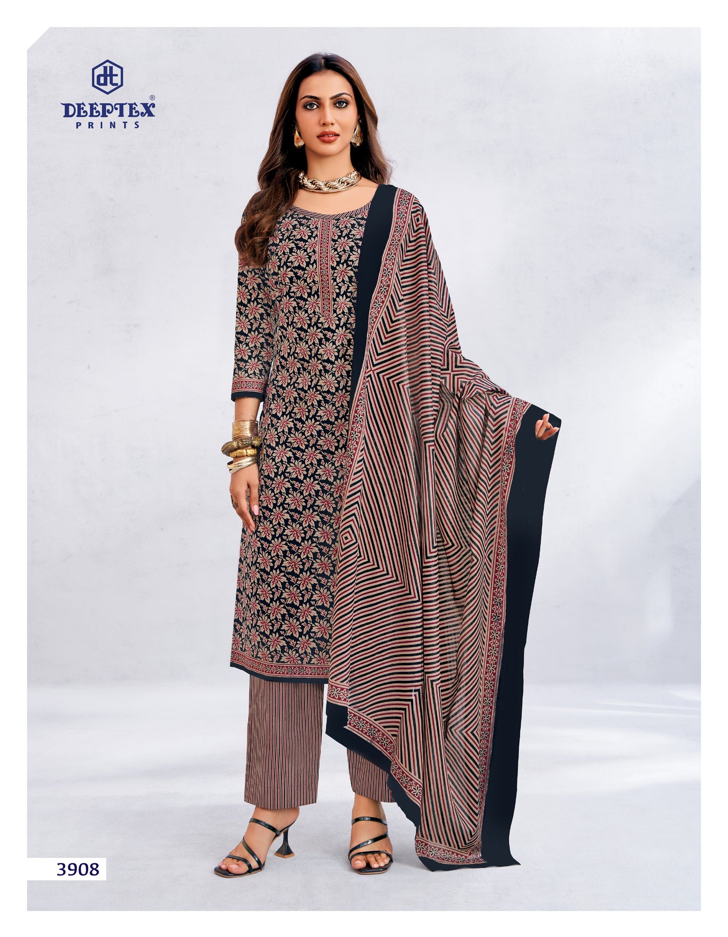 ₹599! Deeptex cambric cotton dress materials