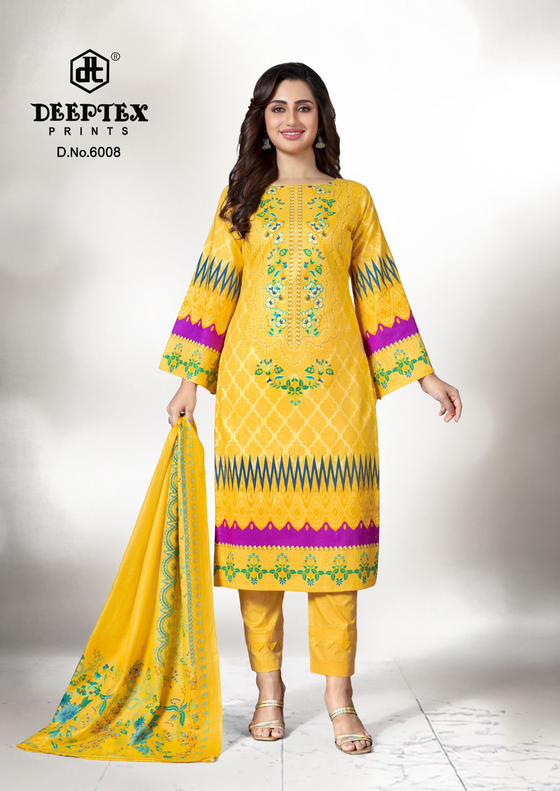 ₹ 599! Deeptex Karachi Cotton Dress Materials