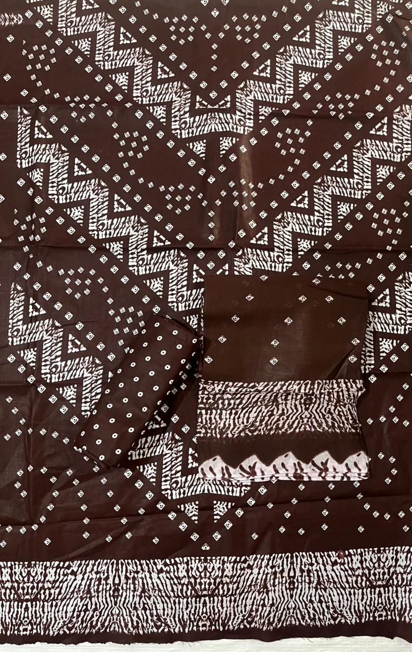 ₹575! Jiafashion Cotton Bandhani Materials