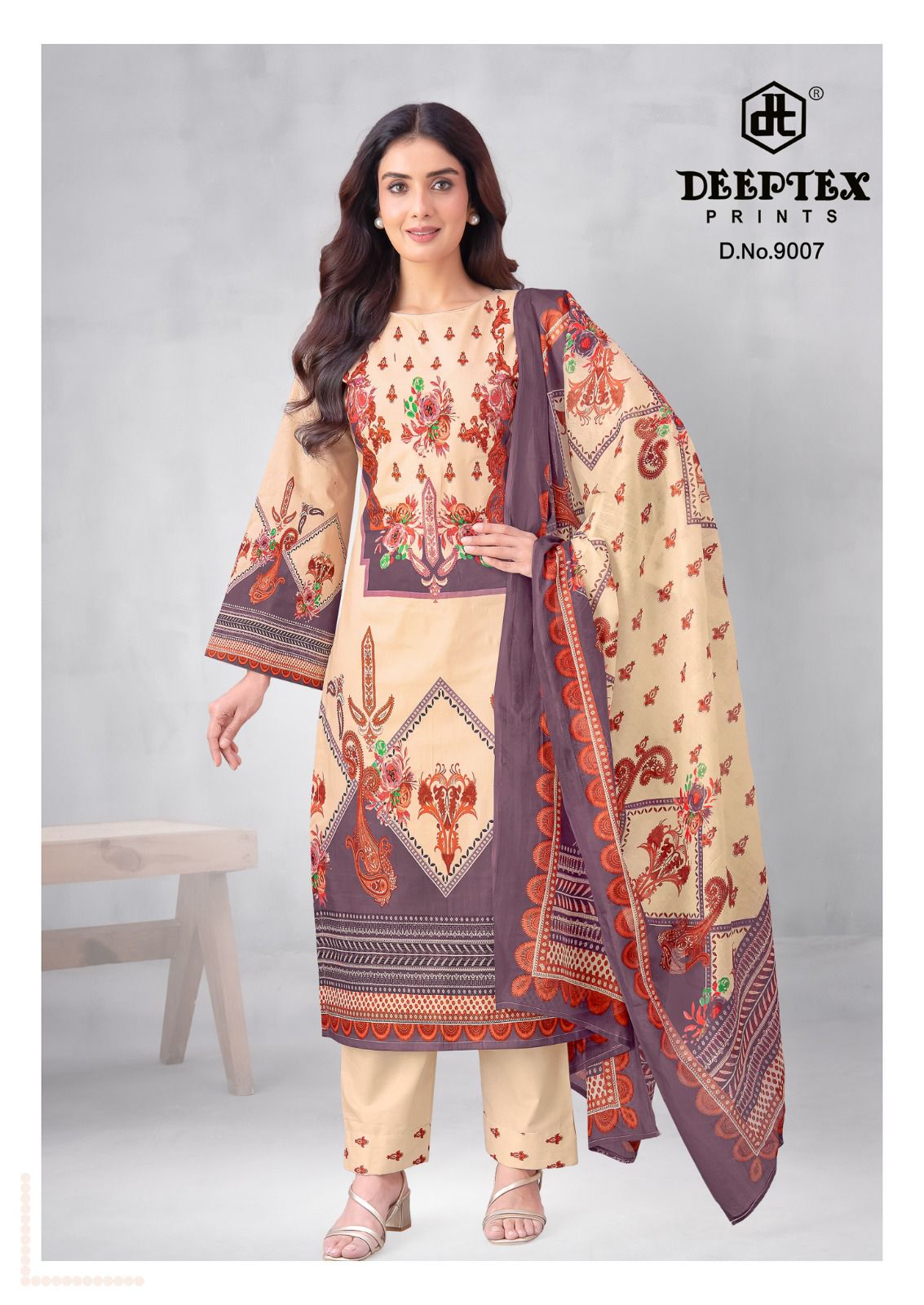 ₹625! Deeptex Pakistani Cotton Printed Materials