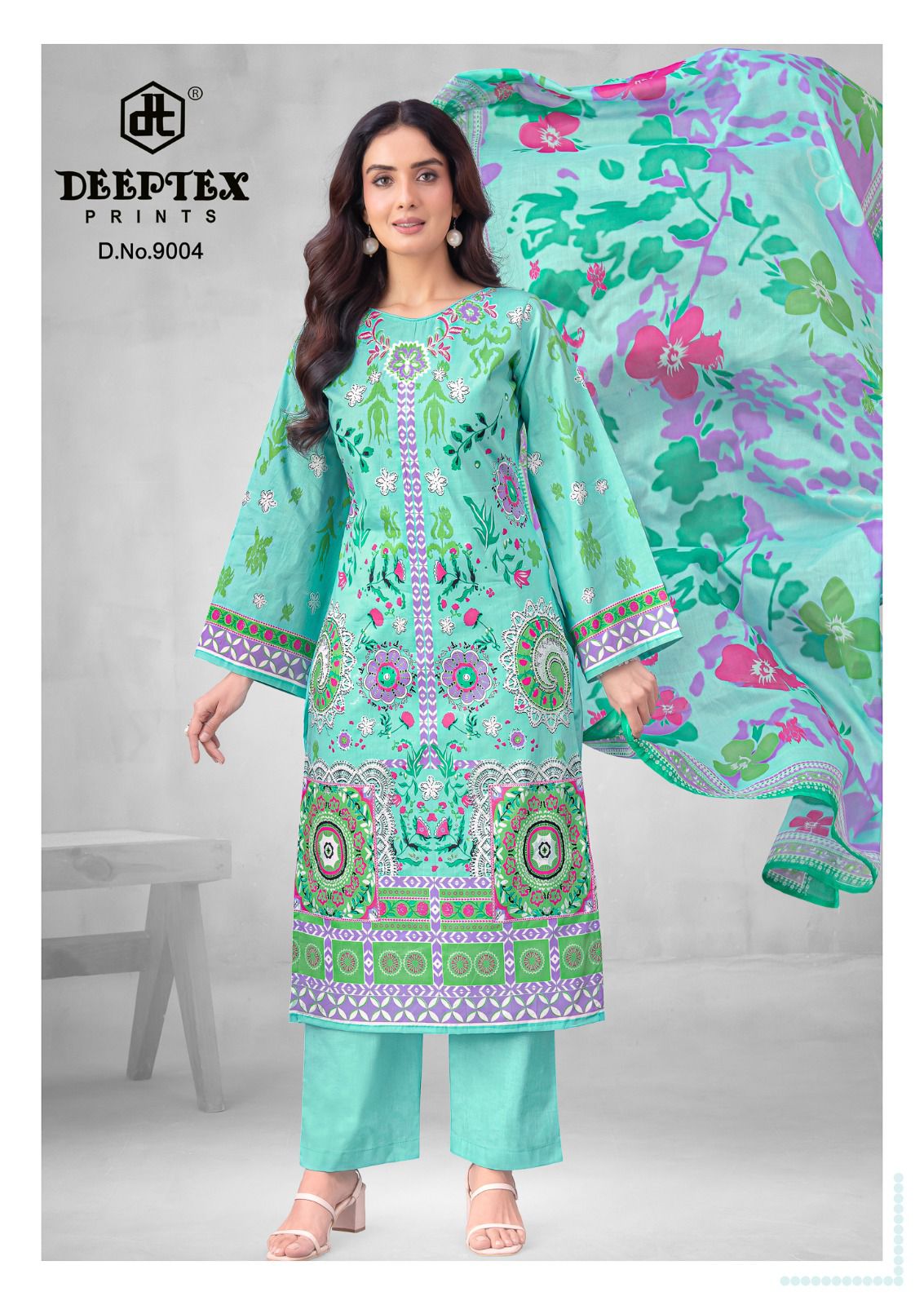 ₹625! Deeptex Pakistani Cotton Printed Materials