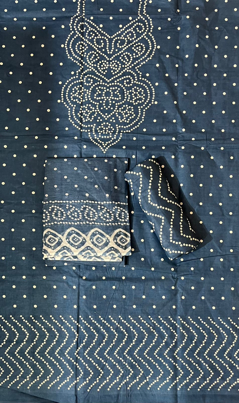 ₹525! Jiafashion Cotton Bandhani Materials