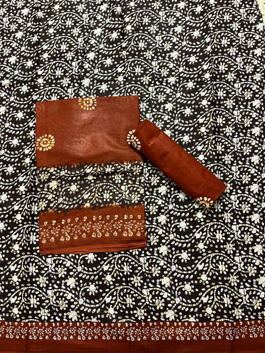 ₹575! Deeptex Batik Cotton Printed Suits