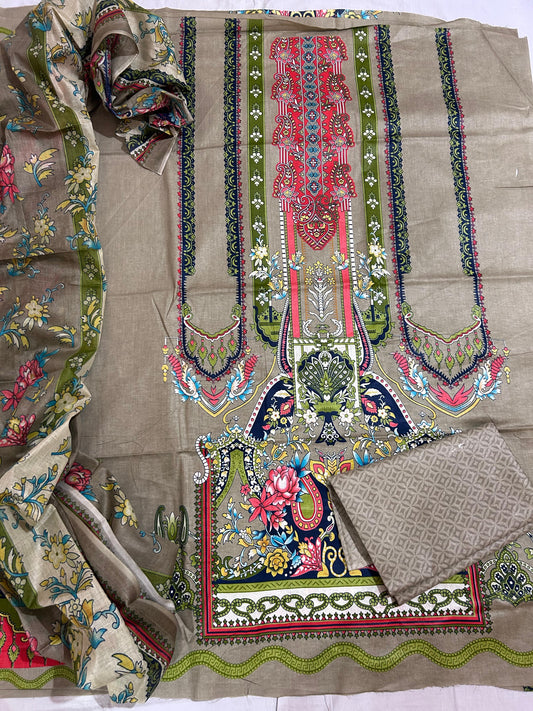 ₹549! Jiafashion karachi cotton dress materials
