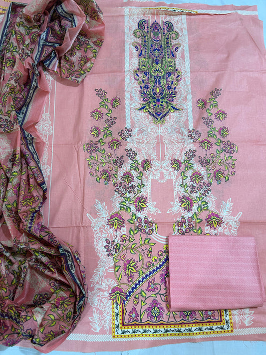 ₹549! Jiafashion karachi cotton dress materials