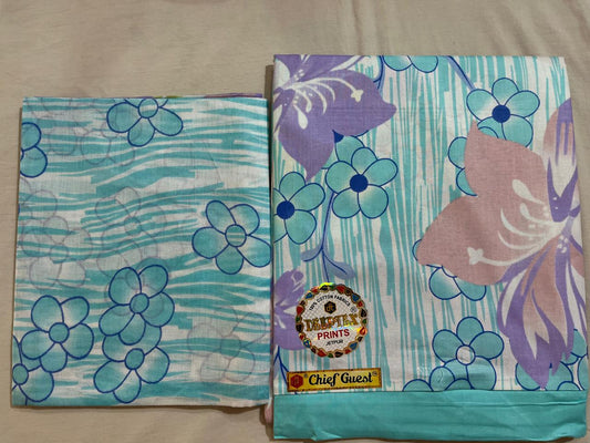 ₹599! Deeptex cambric cottn printed dress materials