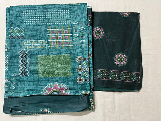 ₹525! Mayur cotton printed dress materials