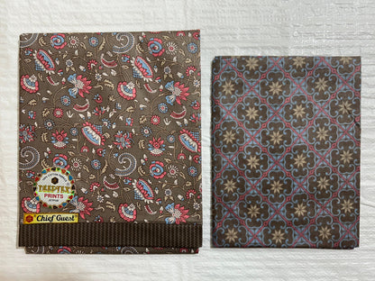 ₹599! Deeptex Cambric Cottn Ethnic Suits