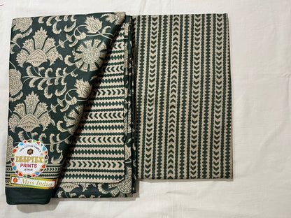 ₹525! Deeptex cotton printed dress materials