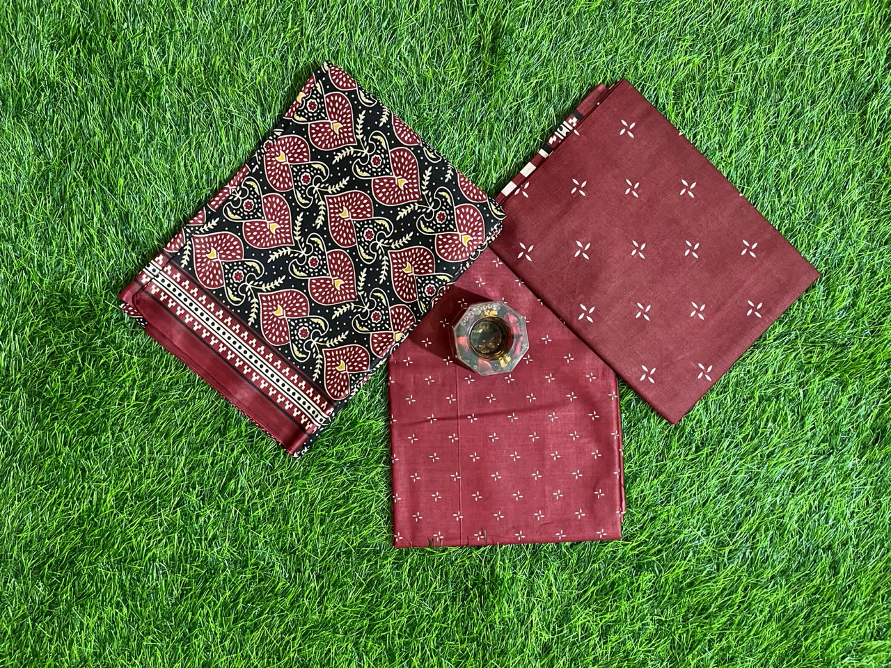 ₹599! Jiafashion Cotton Printed Dress Materials