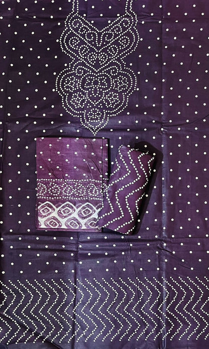 ₹525! Jiafashion Cotton Bandhani Materials