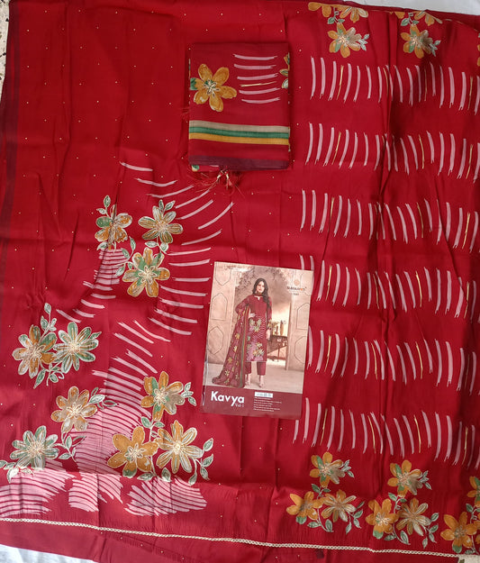 ₹1,199! suryajyoti silk designer dress materials