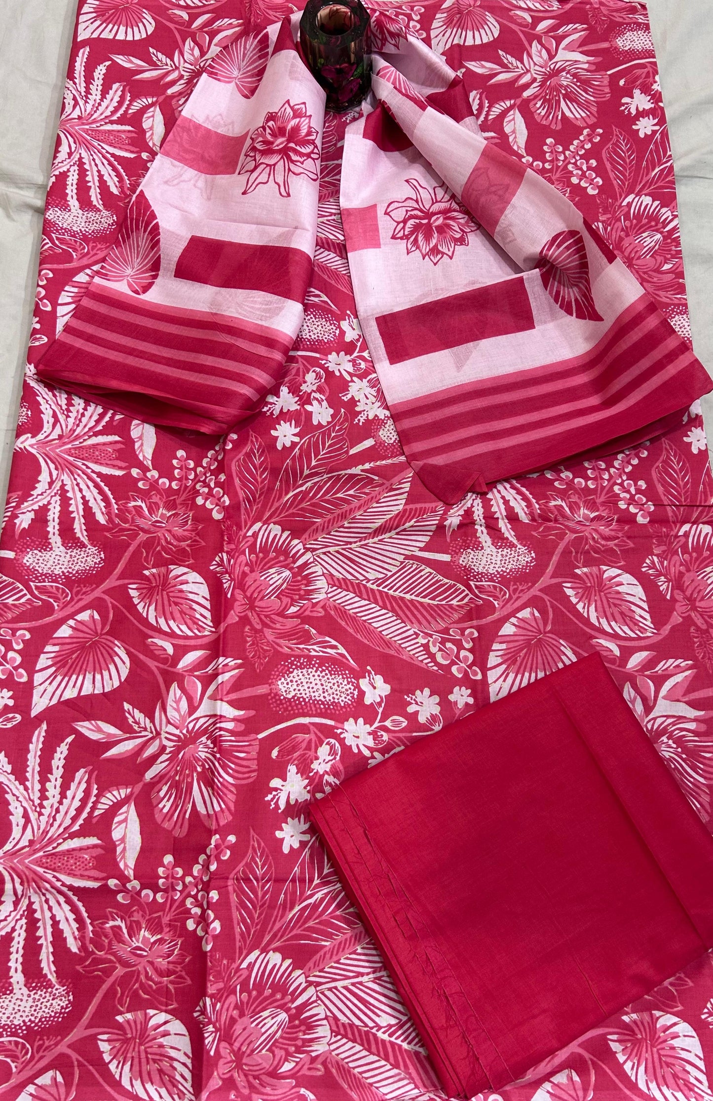 ₹ 599! Deeptex Lawn Cotton Dress Materials