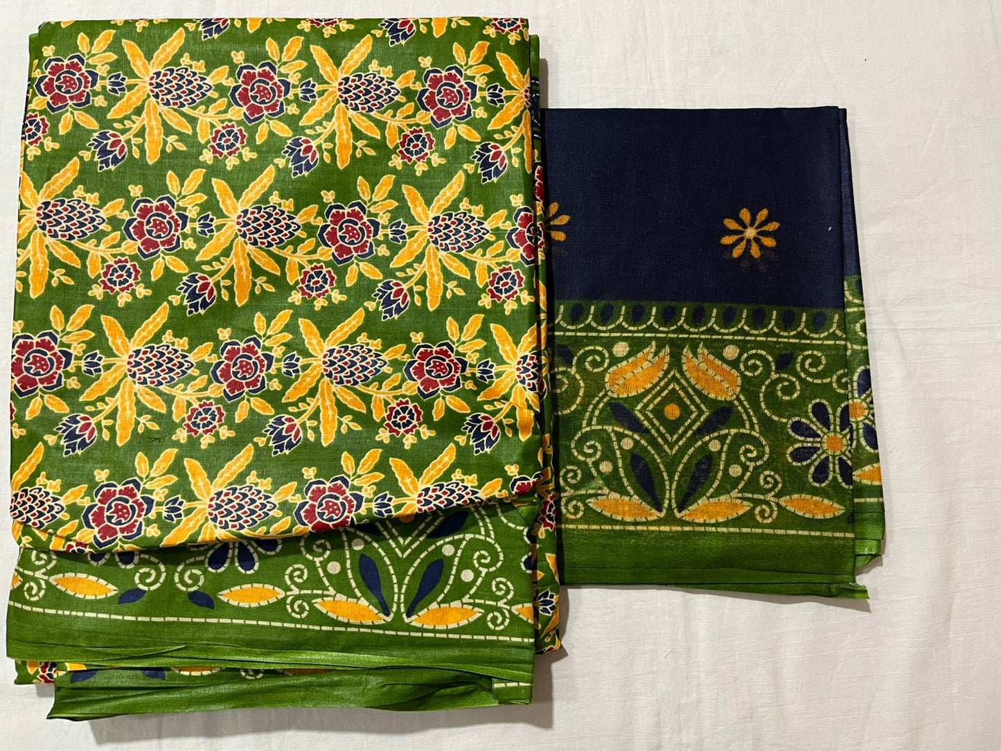 ₹525! Mayur cotton printed dress materials