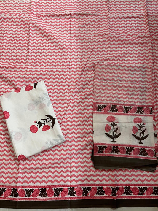 ₹525! Deeptex cotton printed dress material
