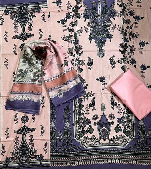 ₹599! Jiafashion Luxury Lawn Cotton  Dress Materials