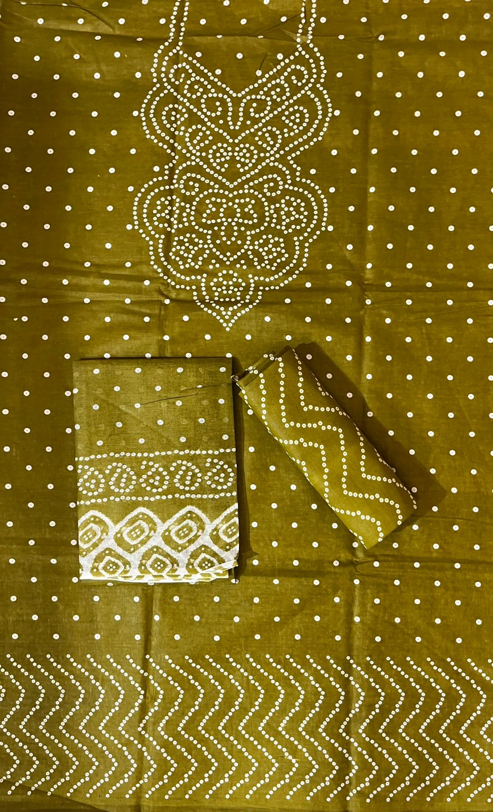 ₹525! Jiafashion Cotton Bandhani Materials