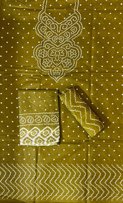 ₹525! Jiafashion Cotton Bandhani Materials