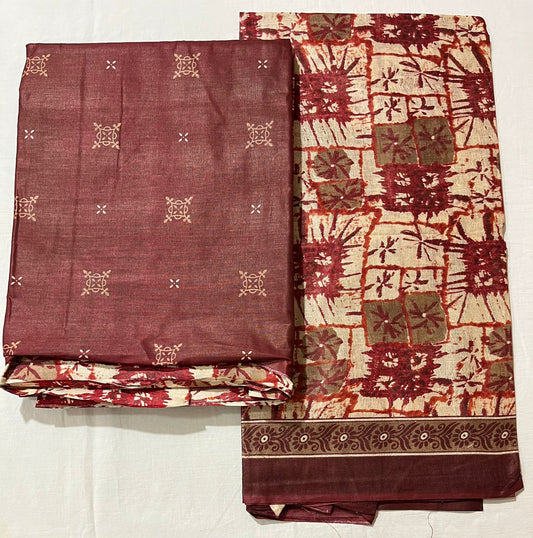 ₹525! Mayur cotton printed dress materials