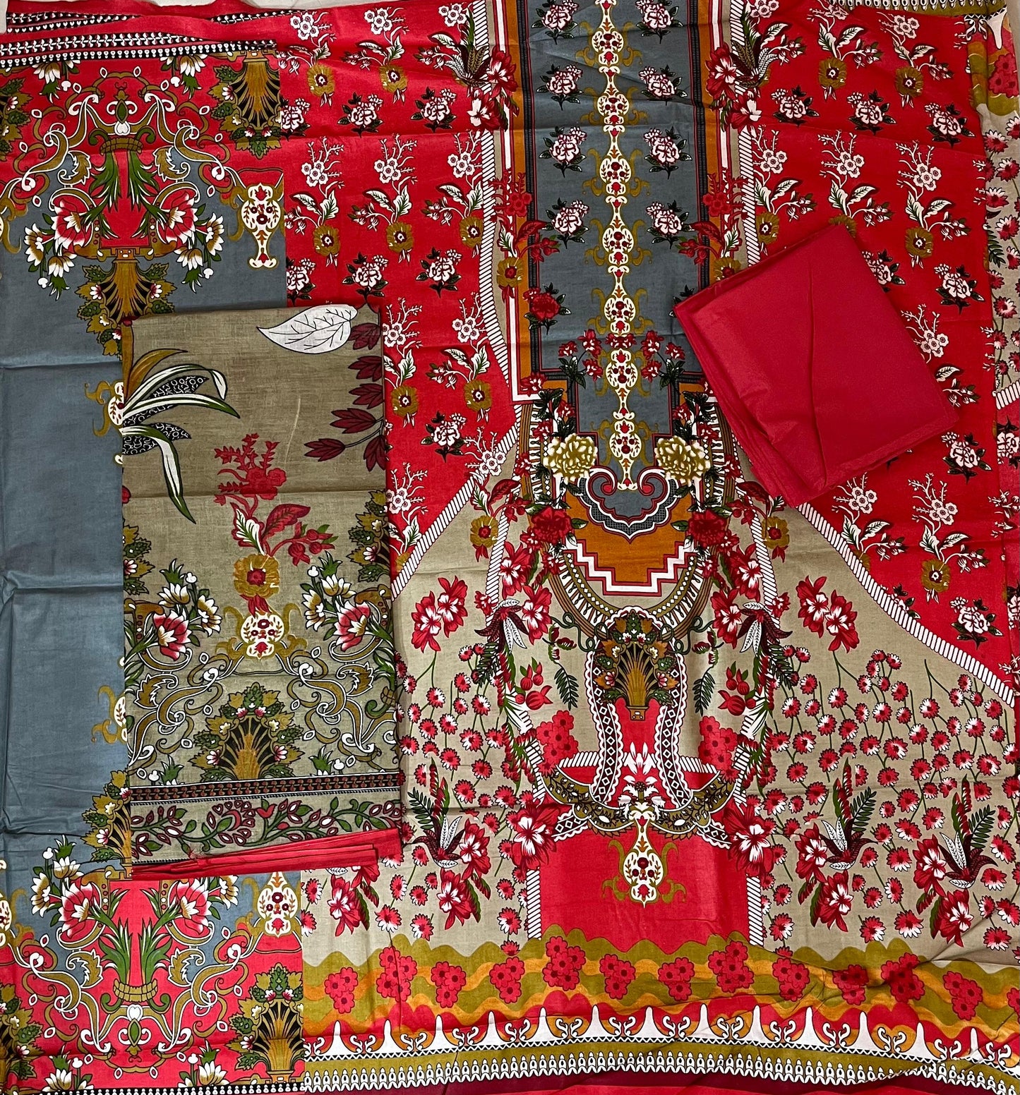 ₹549! Jiafashion karachi Cotton Dress Materials
