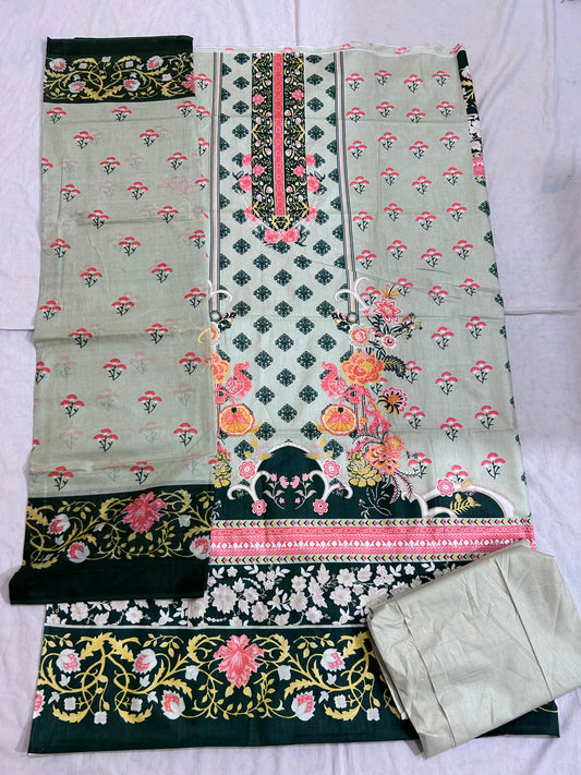 ₹ 599! Deeptex Lawn Cotton Dress Materials