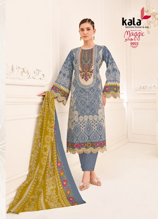 ₹549! Jiafashion Pakistani Cotton Printed Dress Materials