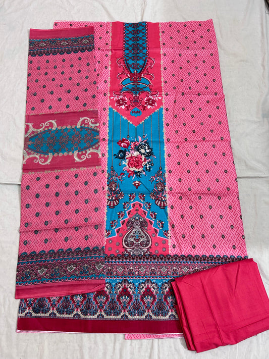 ₹ 599! Deeptex Lawn Cotton Dress Materials