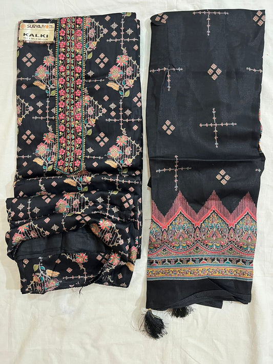 ₹1099! Jiafashion Cotton Designer Dress Materials