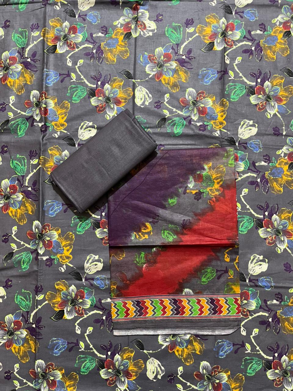 ₹599! Jiafashion Cotton Printed Dress Materials