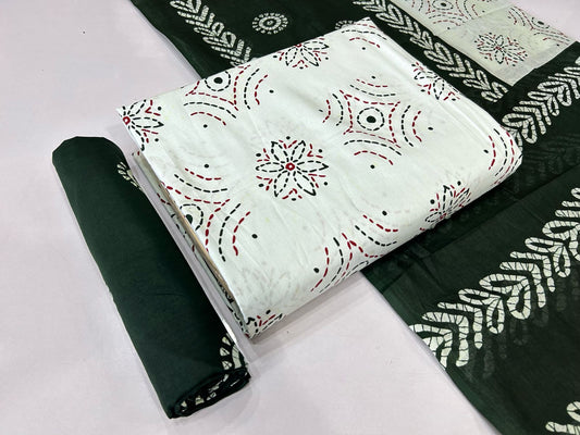 ₹525! Jiafashion Batik Cotton  Dress Materials