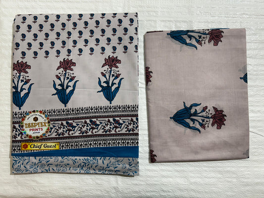 ₹599! Deeptex Cambric Cottn Ethnic Suits