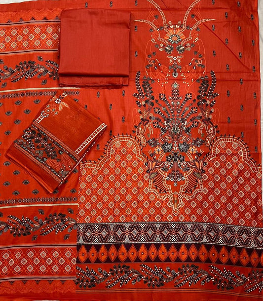 ₹599! Jiafashion Luxury Lawn Cotton  Dress Materials