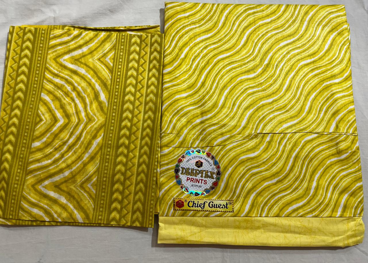 ₹599! Deeptex cambric cottn printed dress materials