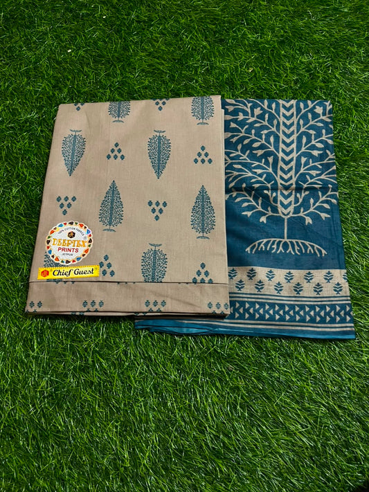 ₹625! Deeptex Cambric Cotton Dress Materials