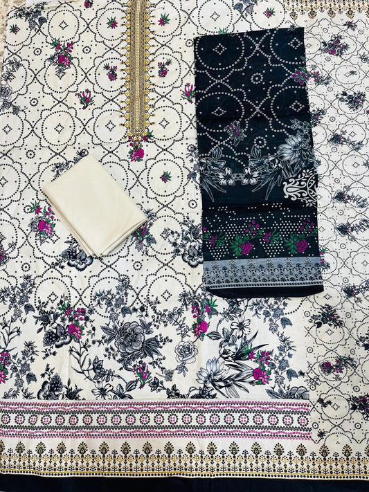 ₹599! Deeptex Karachi Cotton Dress Materials