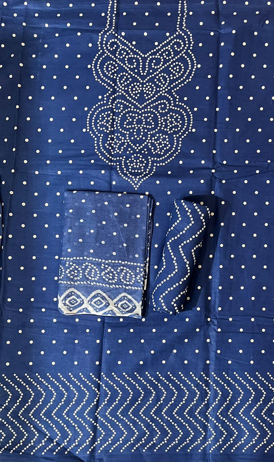 575! Jiafashion Cotton Bandhani Materials