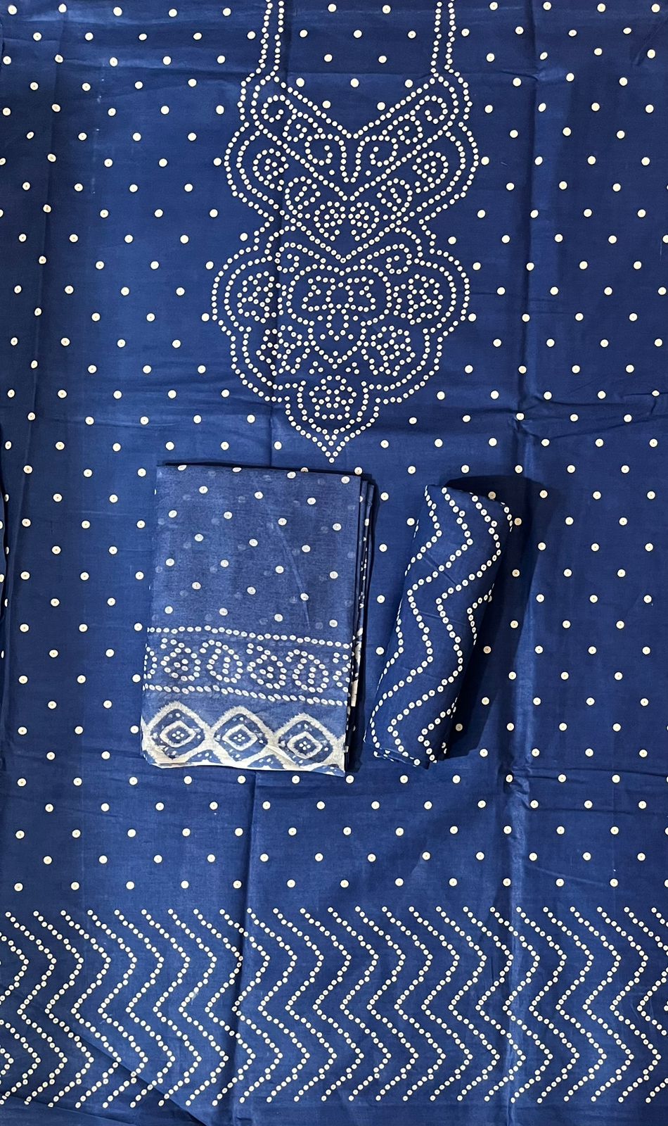 ₹525! Jiafashion Cotton Bandhani Materials