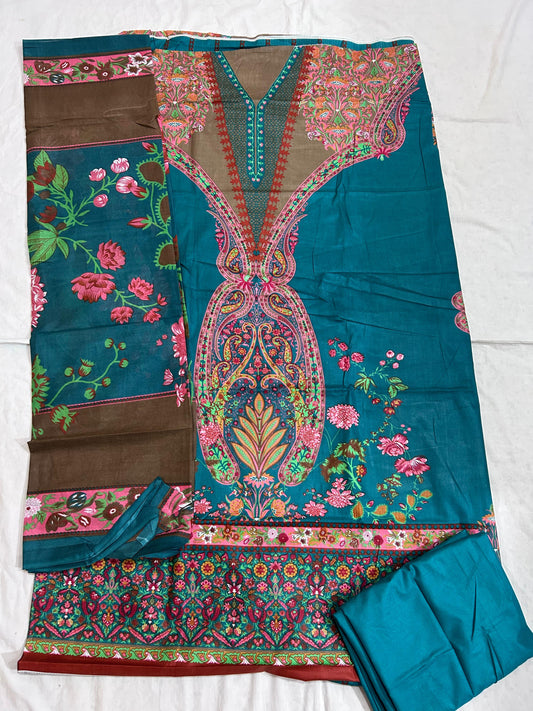 ₹ 599! Deeptex Lawn Cotton Dress Materials