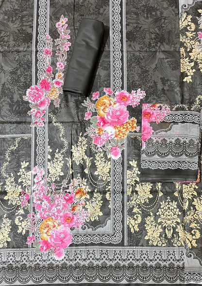 ₹575! Jiafashion Soft Cotton Karachi Suits