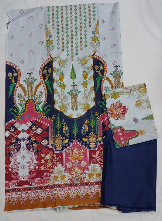 ₹549! Jiafashion Soft Cotton Karachi Materials