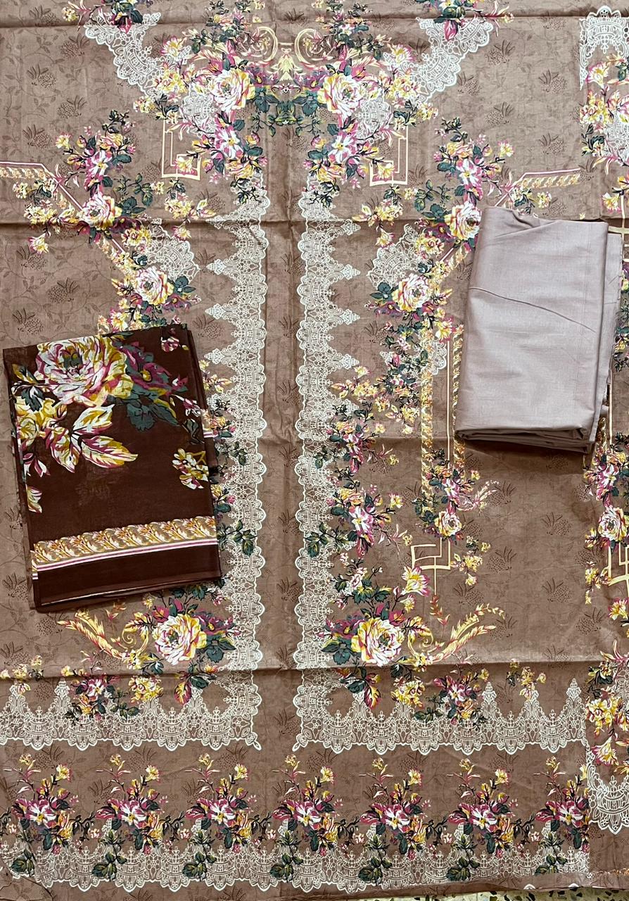 ₹599! Jiafashion Soft Cotton Karachi Suits