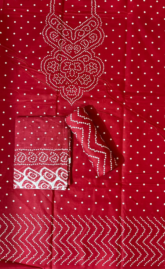 ₹575! Jiafashion Cotton Bandhani Materials