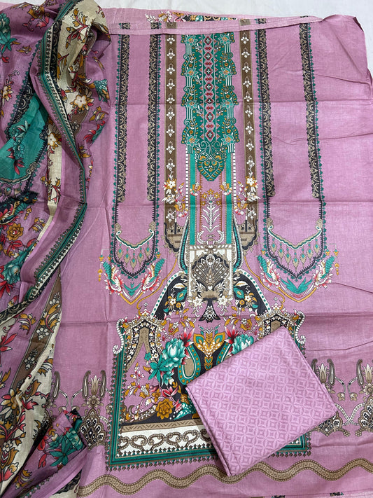 ₹549! Jiafashion karachi cotton dress materials