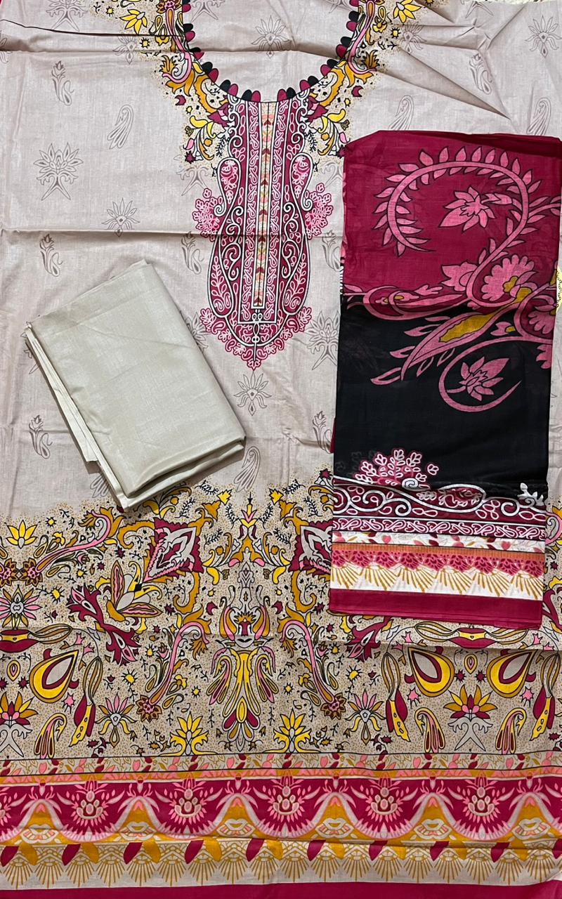 ₹599! Jiafashion Pakistani cotton dress materials