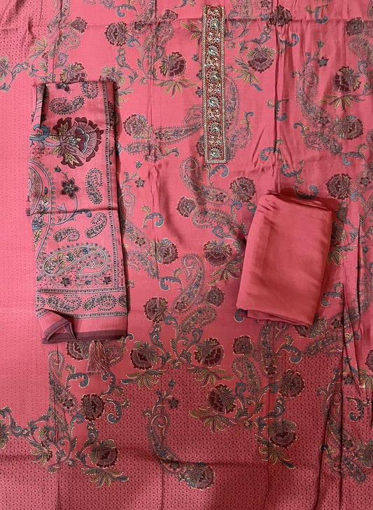 ₹1049! Suryajyoti designer silk dress materials