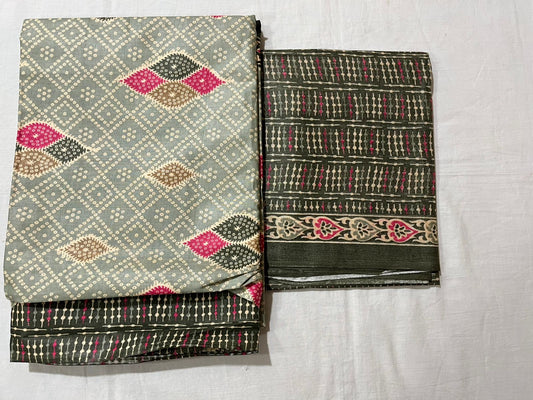 ₹525! Mayur cotton printed dress materials