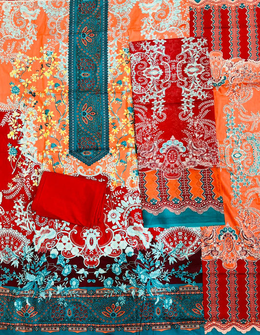 ₹599! Deeptex Karachi Cotton Dress Materials